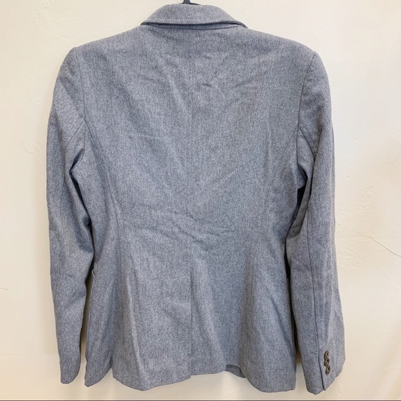 See By Chloe Grey Wool Blazer Two-Button Preppy Grannycore Style Size 10 - Picture 2 of 11